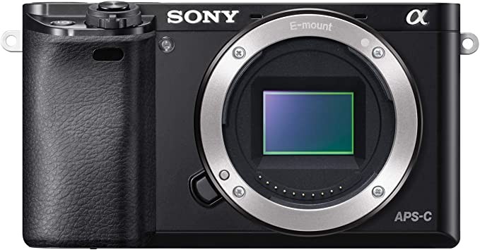 Sony Sony ILCE6000B Compact system camera body (Fast Auto focus, 24.3MP, Electronic viewfinder, Wi-Fi and NFC)-Black