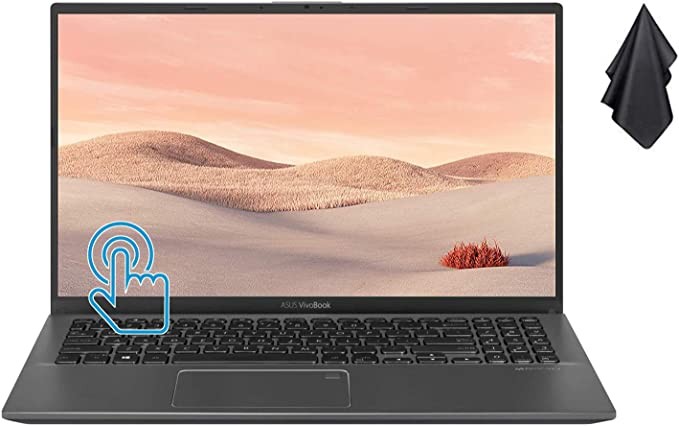 ASUS ASUS VivoBook 15.6-inch FHD touchscreen laptop. Intel Core i7-1065G7 processor, 20GB RAM, 1TB SSD, backlit keyboard, webcam, WiFi, HDMI, Bluetooth, compact design, long battery life, Win 10