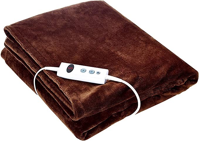 Promed heating blanket KHP-2.3 heating blanket with automatic power off heating blanket XXL size 180 × 130cm 10 temperature grade 1-9 hours running time washable overheat protection